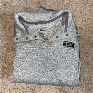 L.L. Bean Gray Women’s Pullover